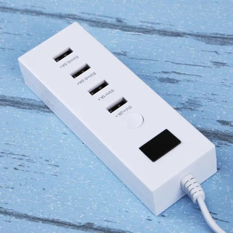 USB зарядное устройство 5A 4 порта адаптер питания для телефона планшета iPhone