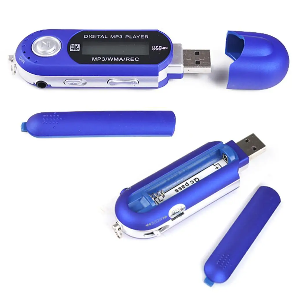 WMA USB MP3 музыкальный плеер ЖК дисплей Экран Поддержка TF 3 5 мм карта с наушники