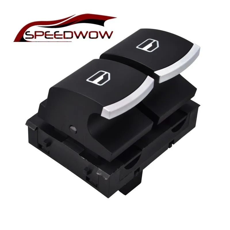 SPEEDWOW электрическая кнопка управления стеклоподъемником OE 5K3 959 857 A для VW Eos Golf MK5 MK6 GTI 2 двери Scirocco Tiguan Polo