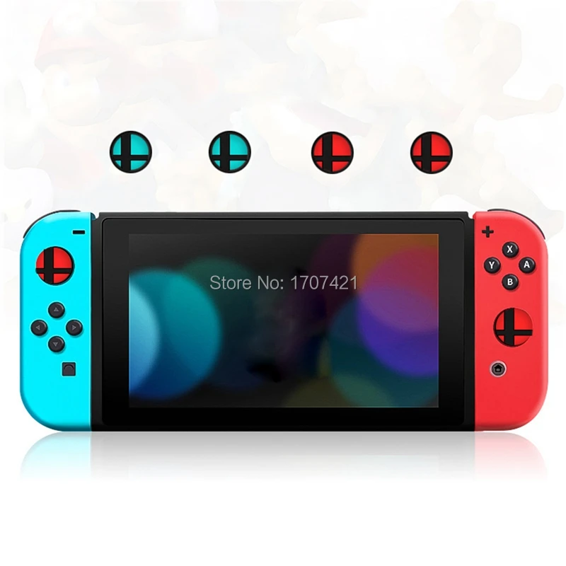 

100pcs/lot Silicone Analog Thumb Stick Grips Caps for Nintend Switch NS JoyCon Controller Sticks Cap Skin for Joy Con Cover