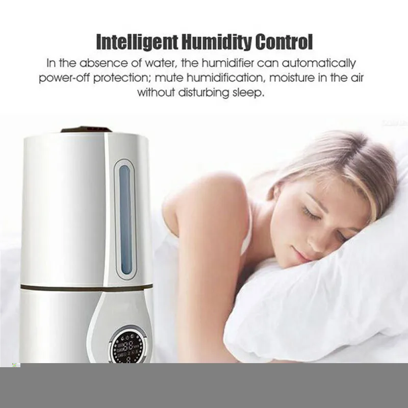 

Remote Control Air Diffuser 3L Fogger Ultrasonic Air Humidifier Electric Air Purifier Cool Mist Maker Home Steaming Devices
