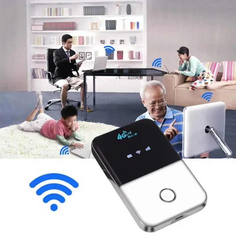

4G LTE Pocket Wifi Router Portable Car Mobile Wifi Hotspot Wireless Broadband Unlocked Modem 4g Extender Repeater