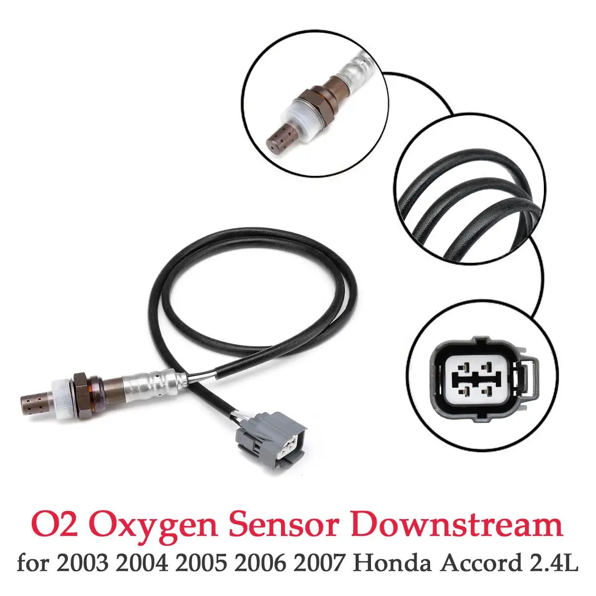 

36532RAAA01 36532RAAA02 90cm O2 Oxygen Sensor Downstream For Honda for Accord 2.4L 2003 2004 2005 2006 2007