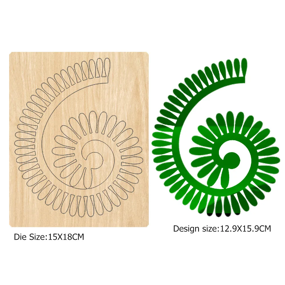 

3d flower dies Cutting Dies Cuts Cutter wood die Knife mold