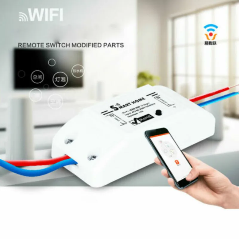 Yewelink Умный дом WiFi беспроводной переключатель модуль для Apple Android APP