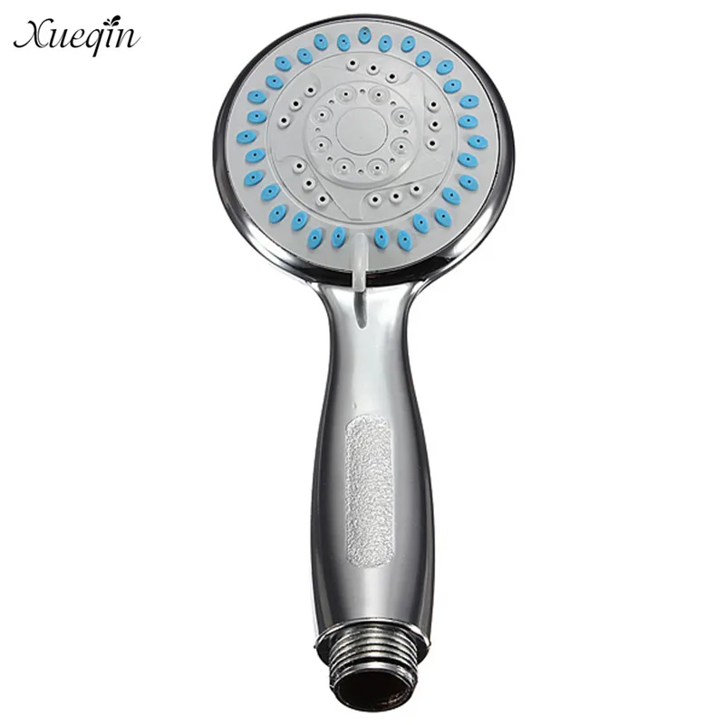 

Xueqin 8cm High-Grade Stainless Steel 5 Mode Function Chrome Handheld Bathroom Shower Head Handset Anti-limescale