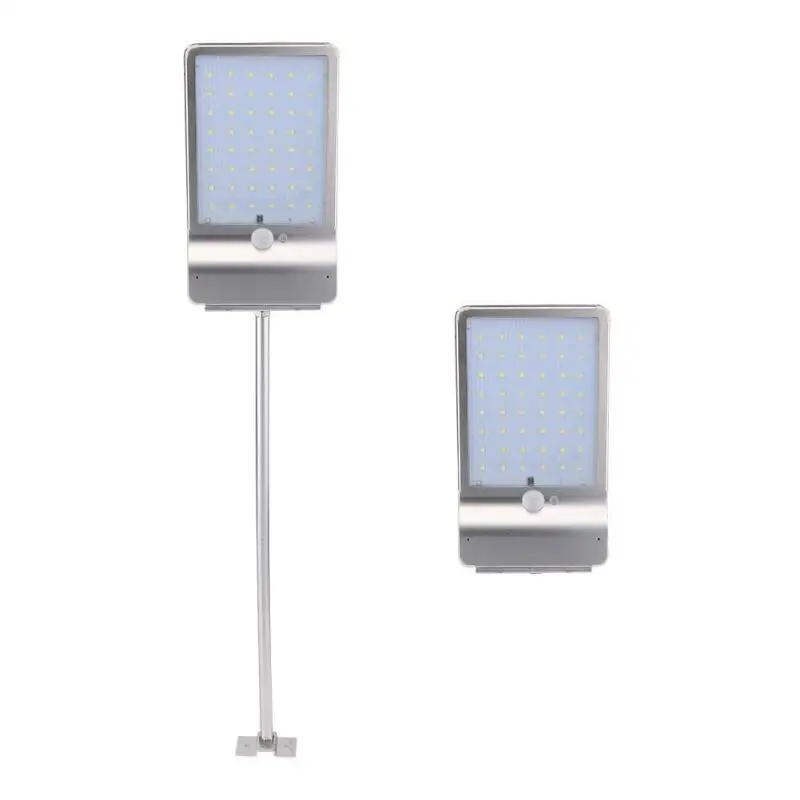 

Upgraded 48 leds Solar Light Color Adjustable With Controller Three Modes Waterproof Lamp Lights For Outdoor Garden Wall Street