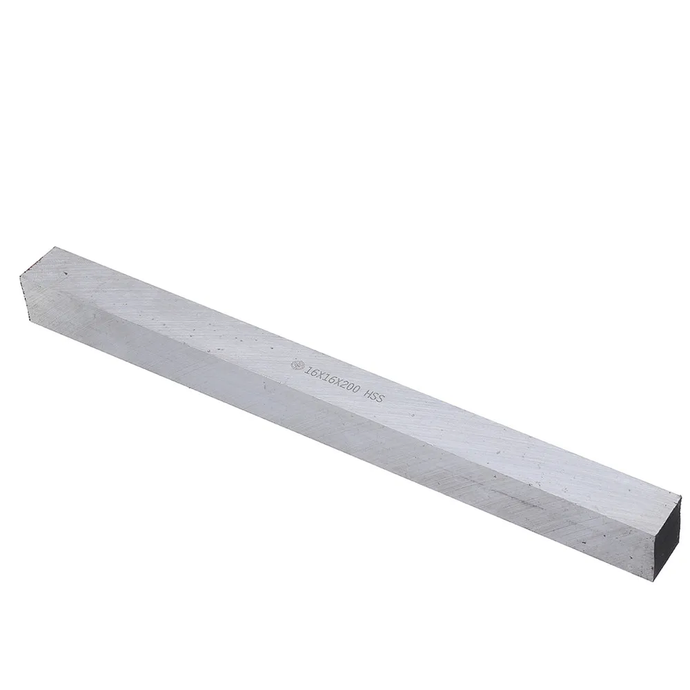 

16x16x200mm HSS Square Milling Engraving Bit Lathe Tools Bit Turning Tool Hardness HRC60 New