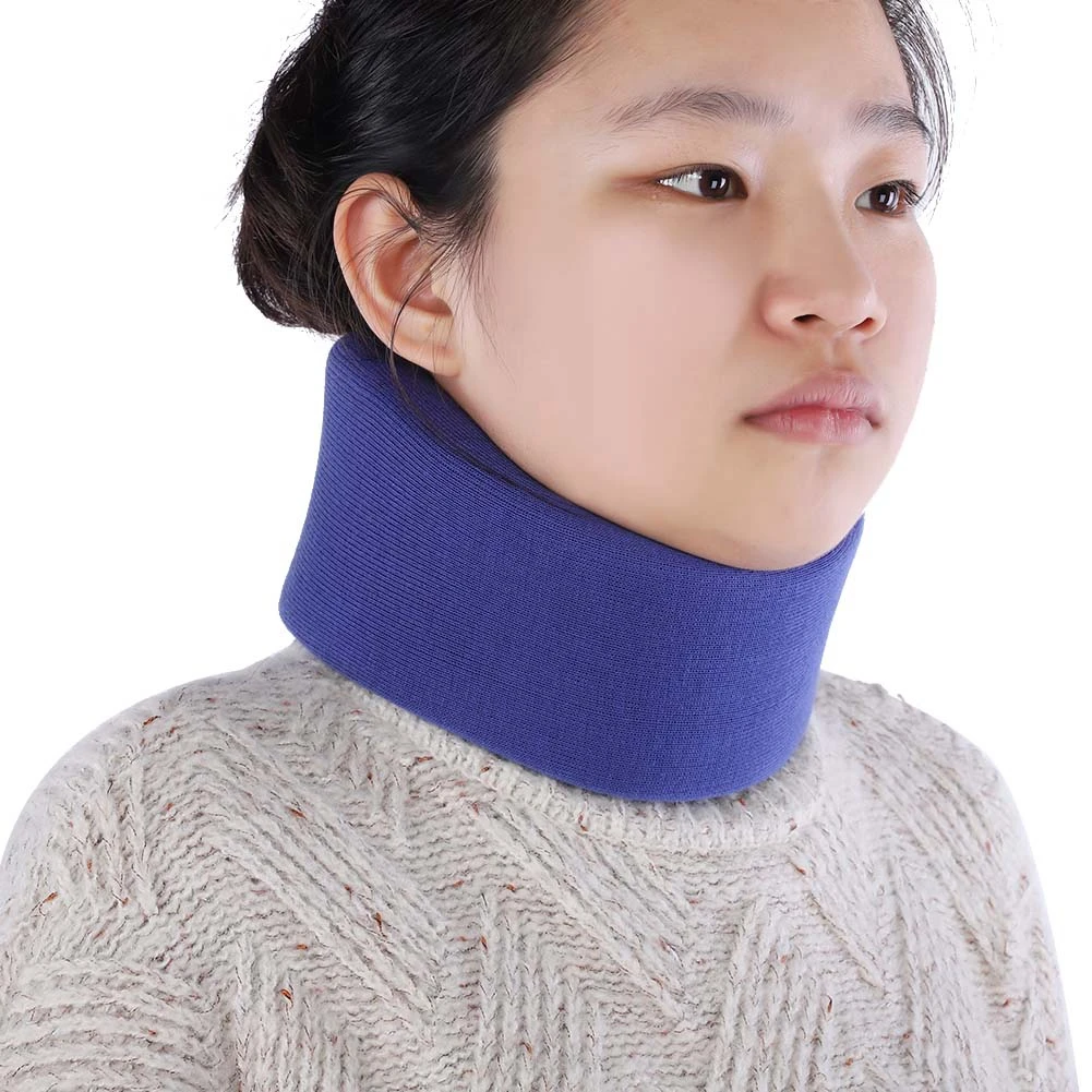 New Soft Sponge Neck Brace Protection Unisex Cervical Collar Support Neck Pain Relief Brace