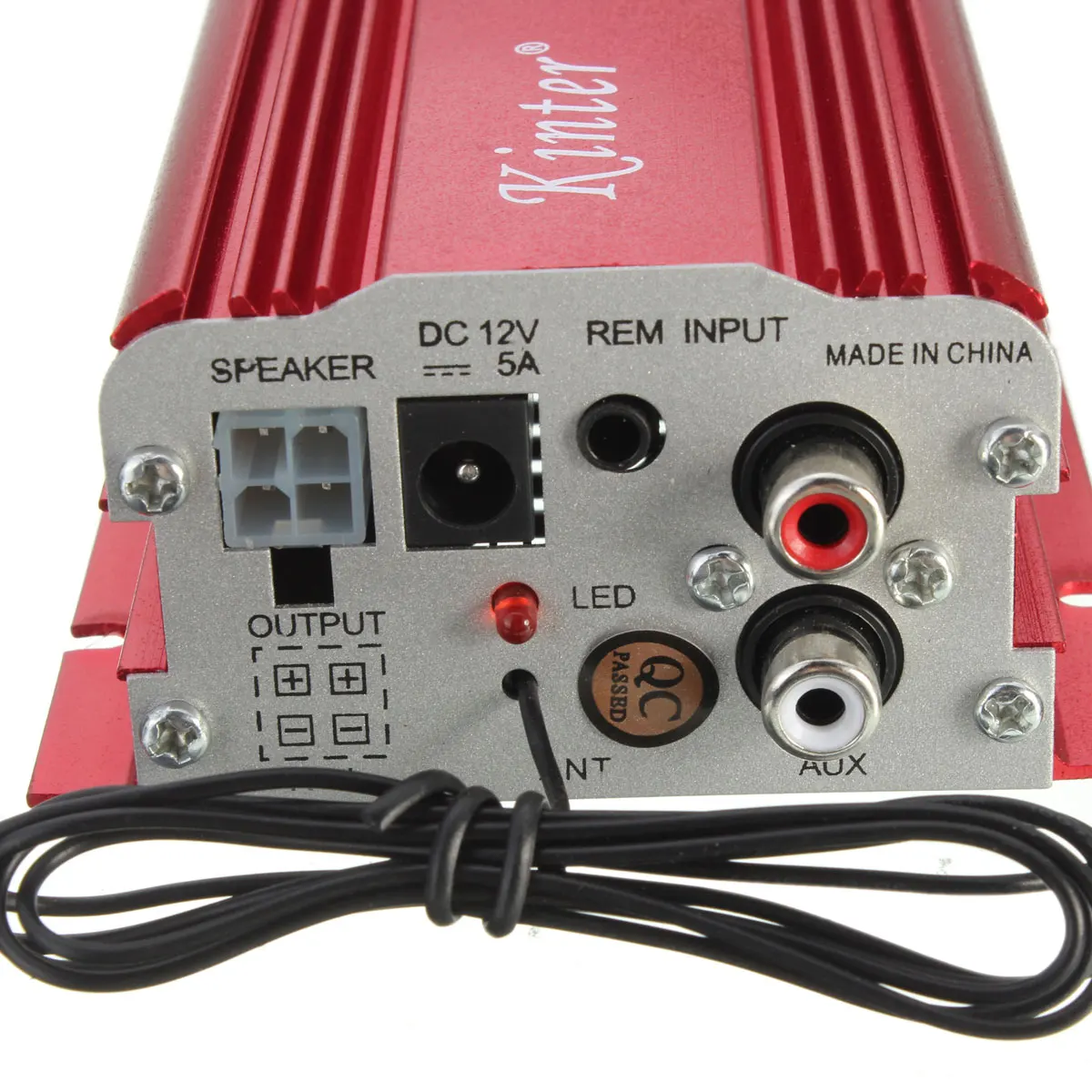 500W 12V MA-700 автомобиля мотоцикла мопеда 2CH 2 канальный аудио усилитель USB MP3 FM Красный Авто Аудио Мощность усилитель плеер