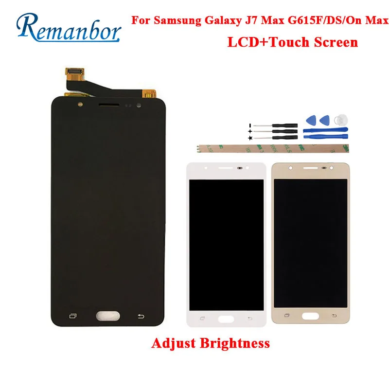 

Remanbor For Samsung Galaxy J7 Max G615F/DS LCD Display Touch Screen Perfect Repair Parts For Samsung Galaxy On Max LCD +Tools