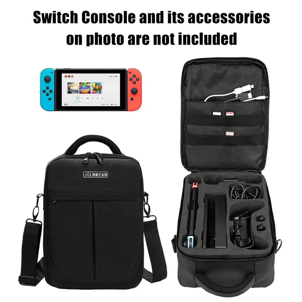 

Compatible With Nintendo Switch Shoulder Bag NS Accessories Storage Pack Waterproof Messenger Bags
