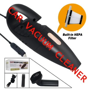 

Wet and Dry Handheld Car Vacuum Cleaner Dustbuster Vehicle Vac 12V Portable USB Gadgets