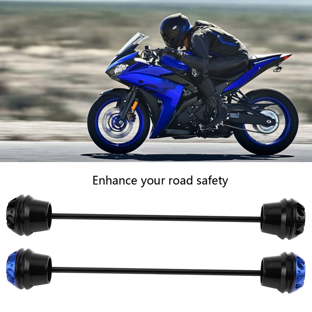 

Crash Slider CNC Aluminum Alloy Rear Fork Crash Sliders Wheel Falling Protector for Yamaha MT03 YZF-R3 R25 2014 2015 2016 NEW