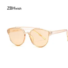 Негабаритных кошачий глаз солнцезащитные очки для женщин Роскошные прозрачные градиентные солнцезащитные очки большая оправа винтажные очки UV400 очки для леди