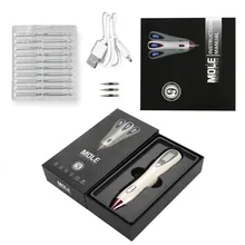 ЖК-экран с usb ручка для удаления пятен моль веснушки удаления татуировки ручка инструмент игла для микроблейдинга