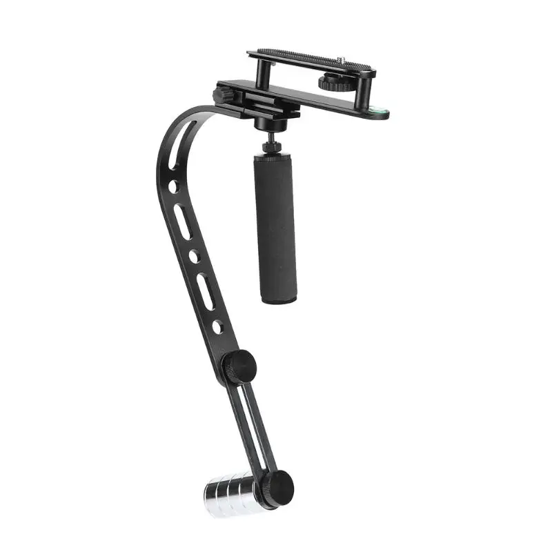 

ALLOYSEED Mini Handheld Aluminium Alloy Stabilizer Video Steadicam Steady Cam for Digital Camera for Camcorder