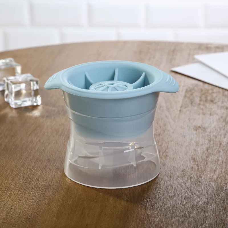 

Ice Ball Cube Maker Sphere Mold 2.5 INCH Round Jelly Mould Set Cocktail Whiskey
