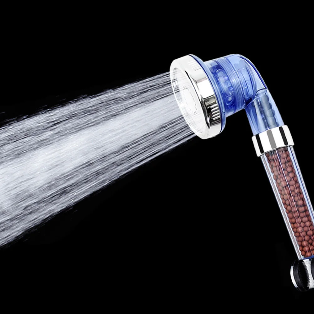 

New 3 Mode Bathroom Water Therapy Shower Anion SPA Shower Head Water Saving Rainfall Shower Filter Head High Pressure ABS Spray