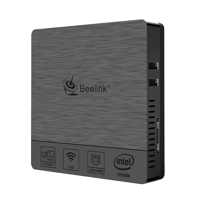 Мини-ПК Beelink BT3 Pro 4 ГБ DDR3 64 Гб 2,4/5,8 ГГц ТВ-приставка WiFi Bluetooth 4,0 Ethernet 1000 Мбит/с USB 3,0 порт HDMI медиаплеер