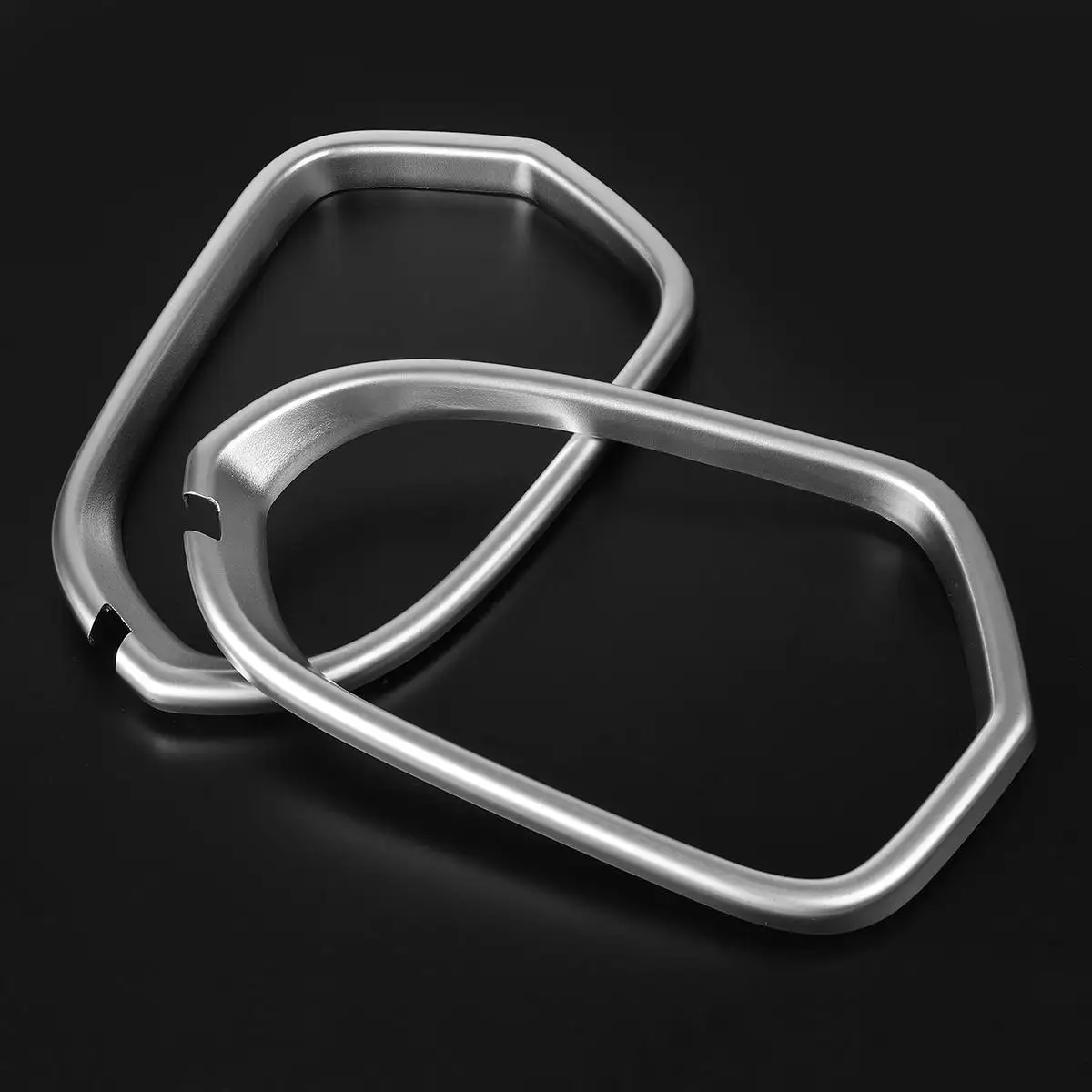 

2Pcs Chrome Door ABS Rearview Mirror Decorator Frame Cover Trim For Audi A6 C7 2012-2017 Mirror Cover Accessories Auto Sticker