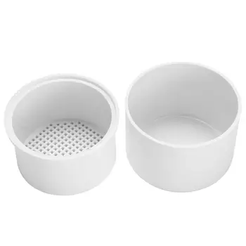 

Disinfection Round Box Holder Sterilizer Pot Clean Jar For Nail Art Metal Tools Manicure Accessories Disinfection