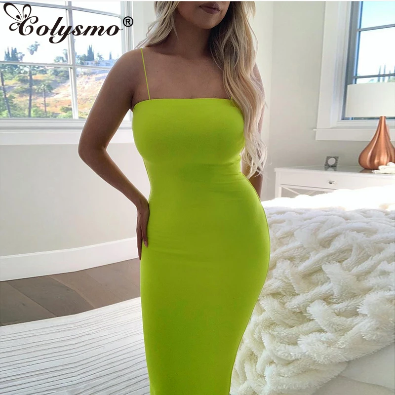 lime summer dress