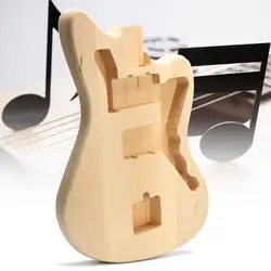 DIY музыкальный инструмент, гитара сменный каркас Запчасти Незаконченный липа корпус электрогитары для 6 струны гитарные аксессуары