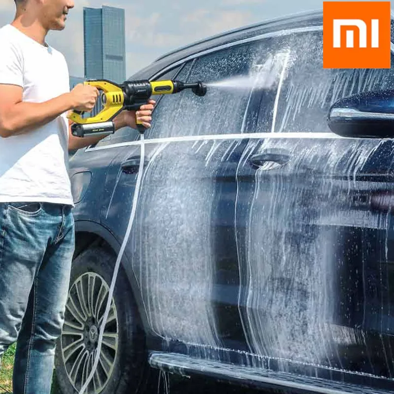 

Xiaomi JIMMY JW31 Car Flush Gun Washing Gun JW31 Wireless Cordless Water Power Cleaner Garden Washer 5 Modes Adjustable Hose 6M