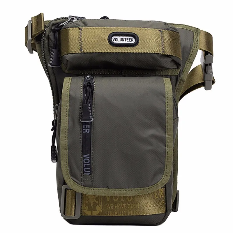 Men Waterproof Oxford Drop Leg Bag Waist Fanny Pack Thigh Hip Bum Belt