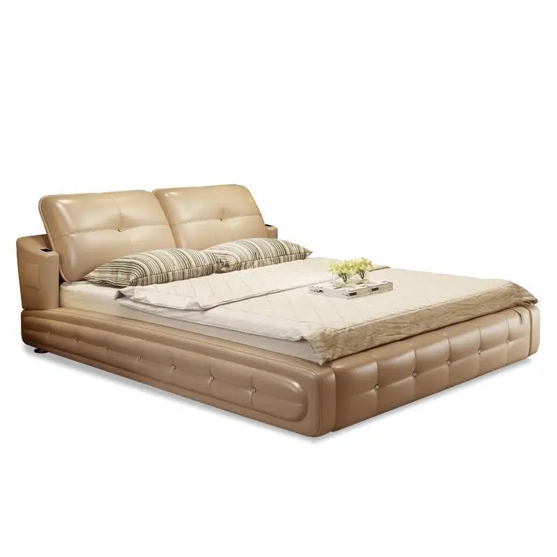 

A Castello Room Odasi Mobilya Modern Yatak Ranza Lit Enfant Bett Home Leather bedroom Furniture Cama Mueble De Dormitorio Bed