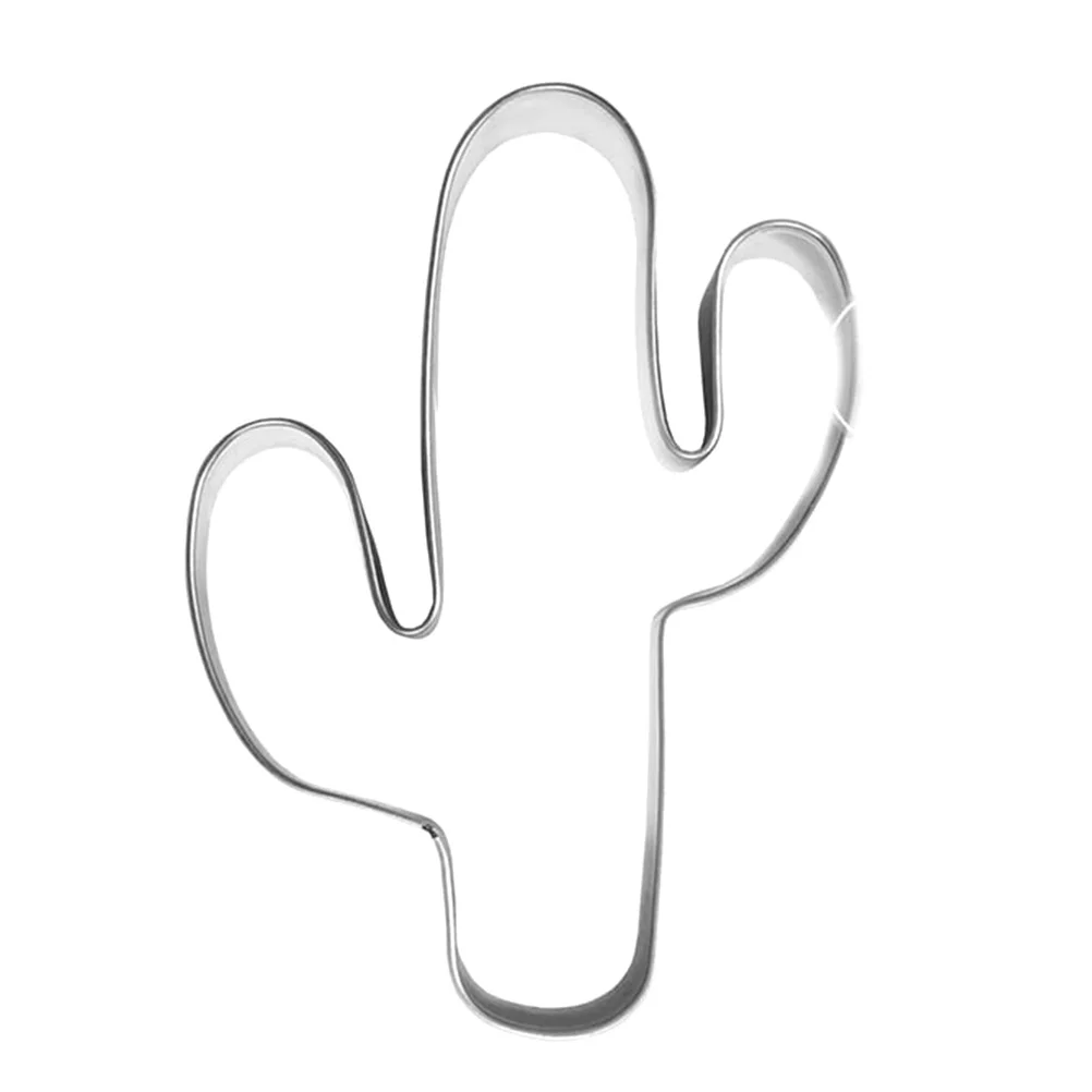 

1PC Cactus Shape Baking Mold Stainless Steel Portable Cookie Cake Kitchen Biscuits Tool Mould Stamp Mold Decor