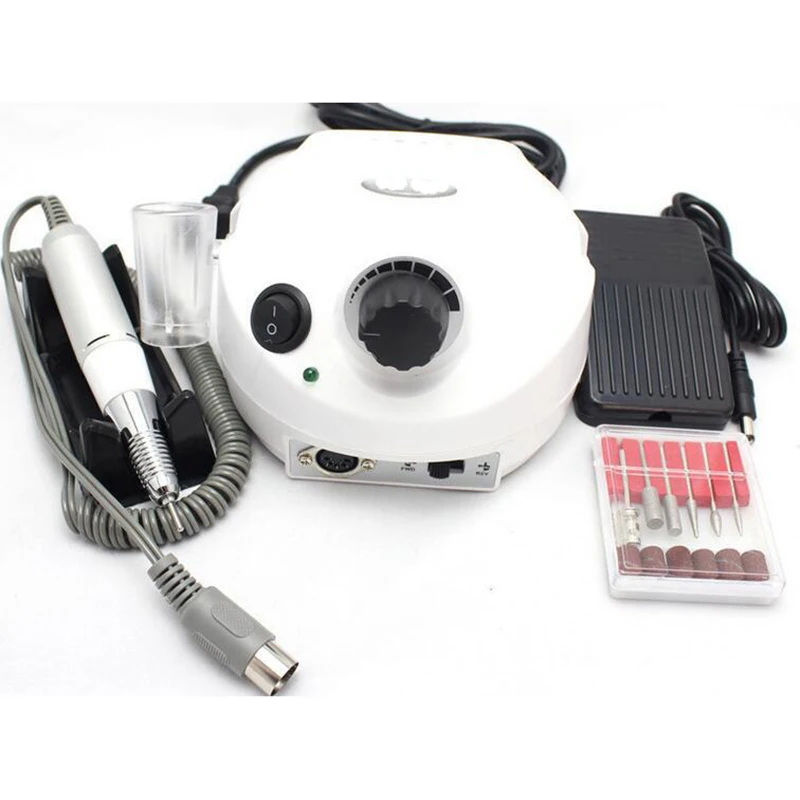 

35000RPM Electric Nail Drill Machine Electric Manicure Machine Drills Accessory Pedicure Kit Nail Drill File Bit Nail Tools