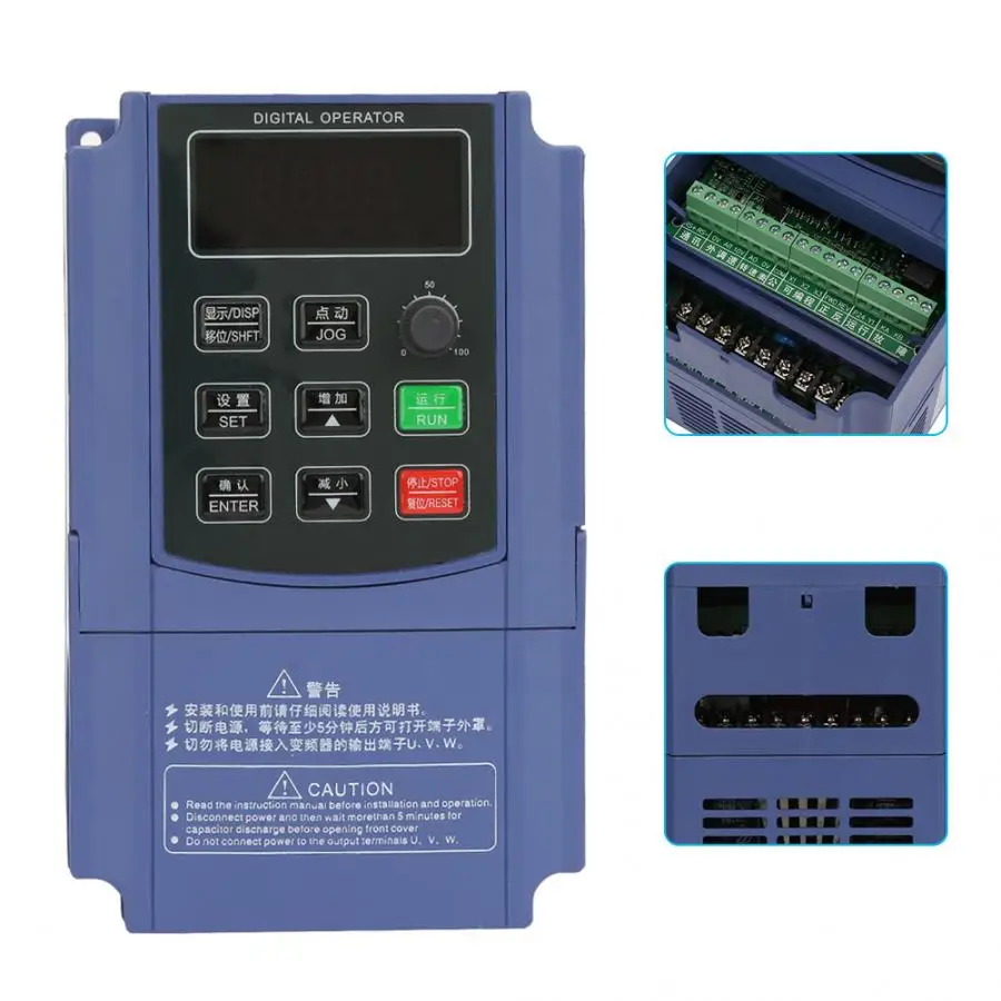 

boost converter 380V 0.75KW Three Phase Input Three Phase Output Frequency Converter VFD converter Top
