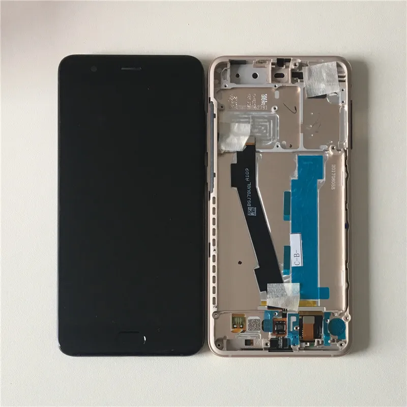 

Axisinternational For 5.5" Xiaomi Mi note 3 LCD screen display+touch panel digitizer with frame+ fingerprint for i Mi note 3