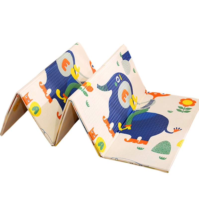 Durable Xpe Infant Crawling Mat 1cm Thick Home Baby Play Mat Developing