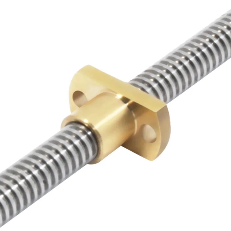 T8 leadscrew الجوز الملعب 2mm الرصاص 2mm/8mm النحاس T8x8mm شفة الرصاص برغي الجوز ل CNC أجزاء 3D ملحقات الطابعة T8 leadscrew الجوز الملعب 2mm الرصاص 2mm/8mm النحاس T8x8mm شفة الرصاص برغي الجوز ل CNC أجزاء 3D ملحقات الطابعة