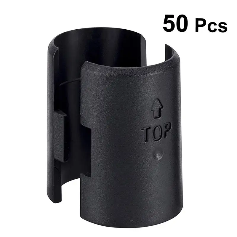 

50PCS/Set Shelf Lock Clip Pipe Clip Safe Clip Plastic Clip Great Quality Easy to Install Durable Solid High Strength Reliable
