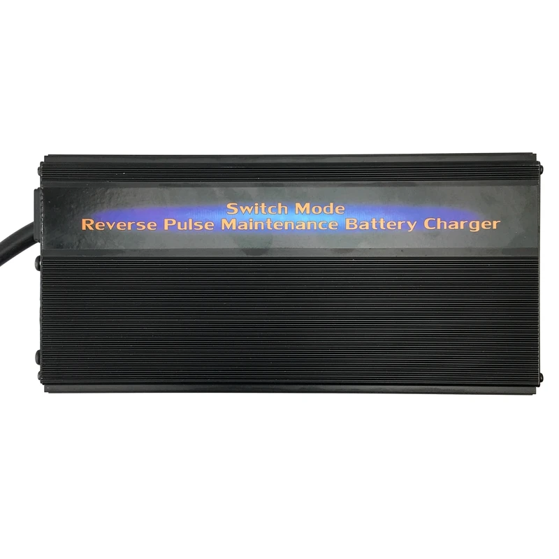 

12V 50A Powerful Lorry Truck Battery Charger Maintainer Desulfator 7-step Pulse Maintenance-free Battery Charger for 200-600AH