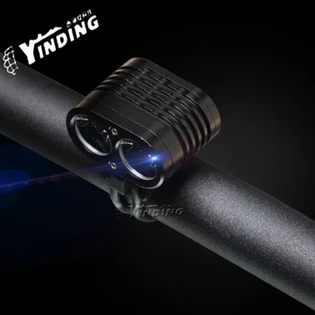 

2200 Lm 2 x XML2 U2 U3 LED High /Medium /Low /Strobe 3 Modes Bicycle Lamp Waterproof flashlight headlamp Accessories