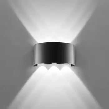 

6W Wall Lamp Lampada LED Aluminium Rail Project LED Wall Lamp Bedside Room Bedroom Wall Lamps Arts Indoor Lighting 85-265V