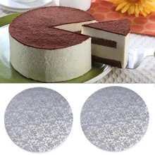 8 дюймов доска для круглого пирога для представления декоративные торты движущиеся пластины шаблон поворотный стол форма для выпечки инструмент