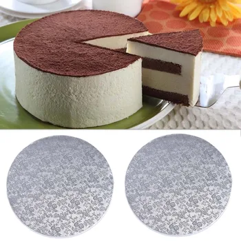 

8 Inch Round Cake Board For Presenting Decorative Cakes Moving Plate Template Turntable Baking Mold Tool