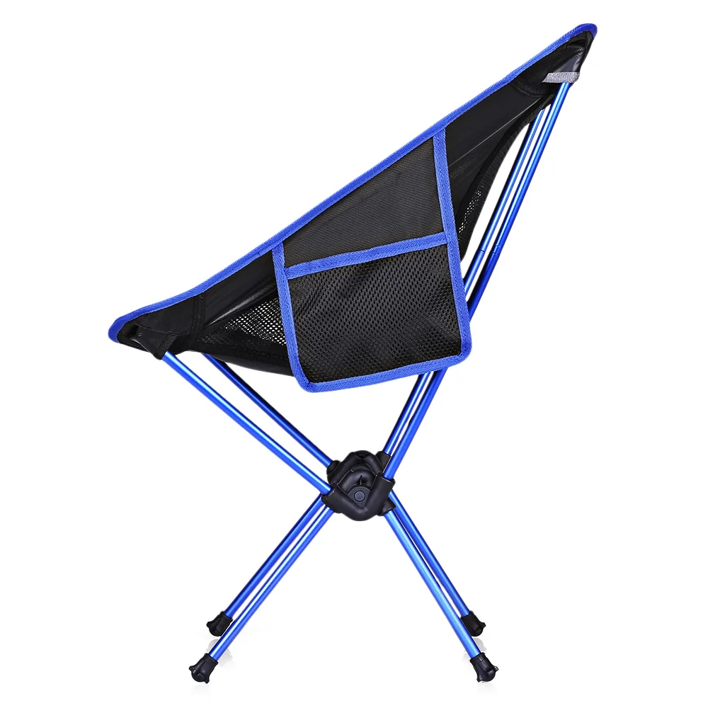 LANGRIA Портативный Сверхлегкий сверхмощный алюминиевый сплав складной стул с сумкой для хранения для пикника на открытом воздухе кемпинга