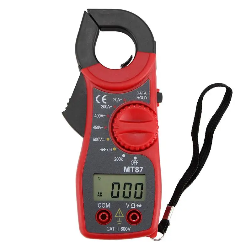 Onever MT87 Digital Multimeter Clamp Ammeters Meter Voltage Tester AC