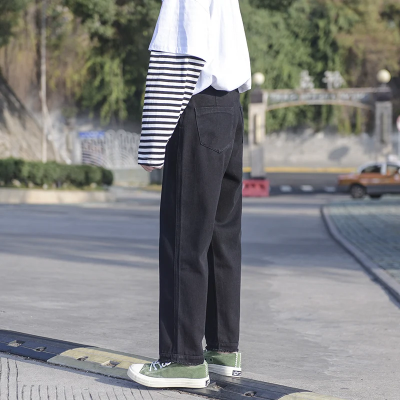 Men's Casual Pants 019 Spring New Youth Popular Solid Color Trend Loose Casual Pants Youth Wild Harem Pants Youth Men's Clothing