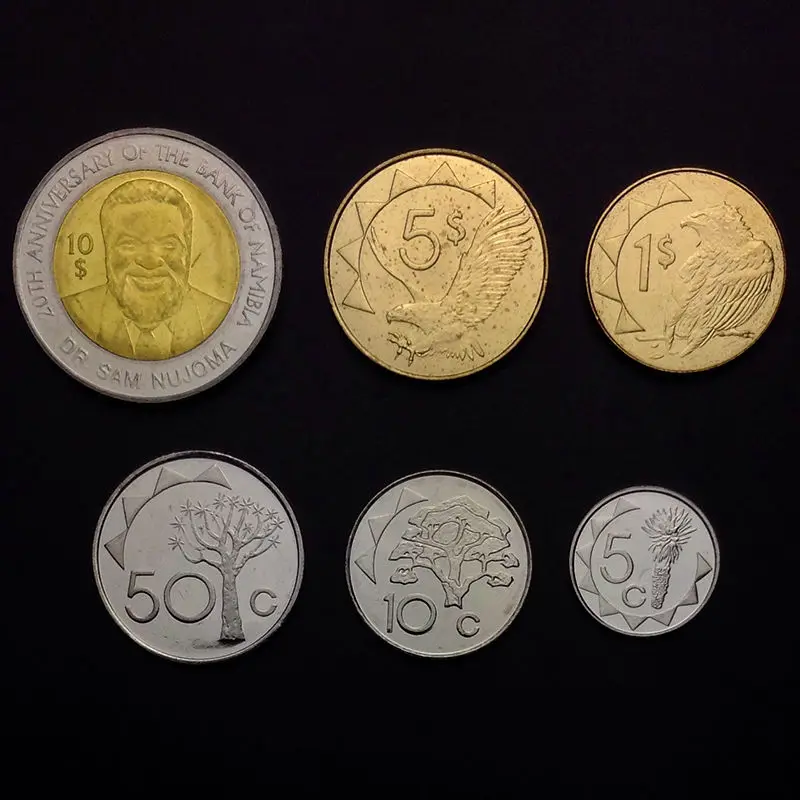 n-1-namibia-set-6-coins-5-10-50-cents-1-5-10-dollar-unc-uncirculated