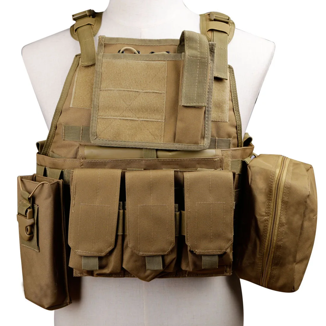 FSBE WST Molle военный быстросъемный тактический жилет Регулируемый Открытый