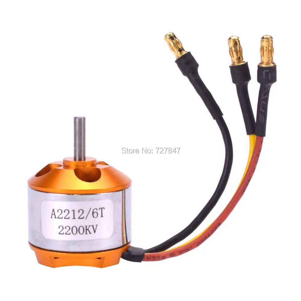 A2212 2212 2200KV бесщеточный мотор с внешним ротором + 30A ESC 6030 пропеллер Квадрокоптер