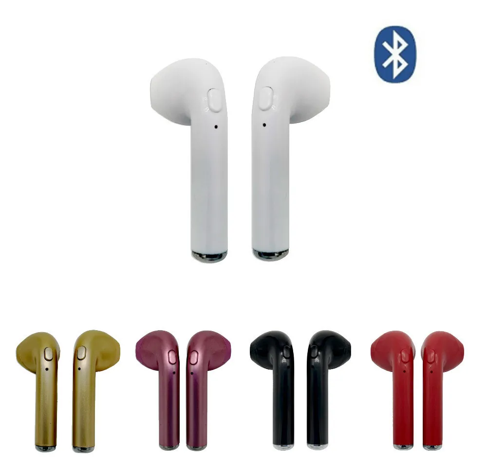 

Top Quality I7s Tws In Ear Wireless Bluetooth 4.1 Headset Single/pair 3D Surround Earphones With Microphone For All Smart Phone